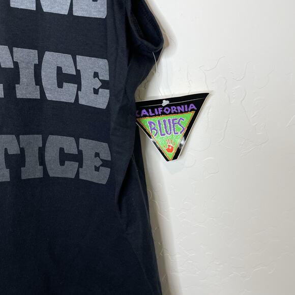 Vintage California Blues 1990 Practice Practice Practice Tank Top Mens XL Black - Picture 3 of 6
